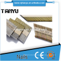 D head paper framing nails with electric galvanized surface finish export to Europe
